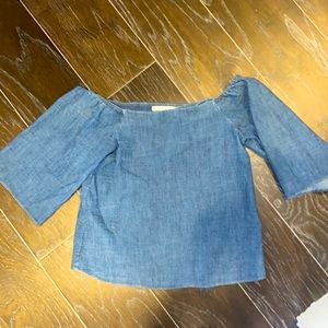 Alice + Olivia off the shoulder top - perfect condition!!